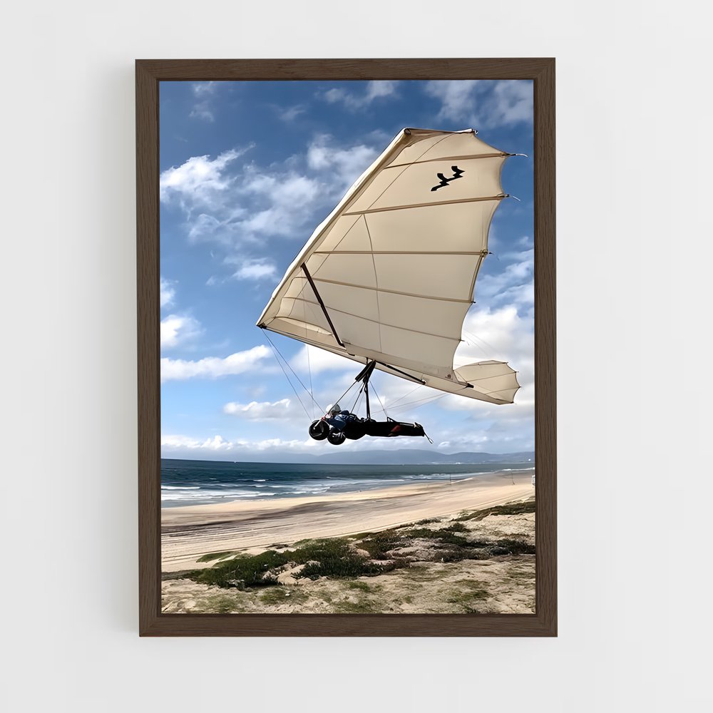 Poster Hang de gliding – affiche Deltaplane (vue 5)